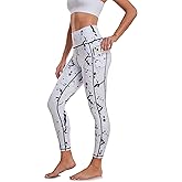 SEEMLY High Waisted Leggings with Pockets for Tummy Control | Breathable Yoga Pants Pack of 01