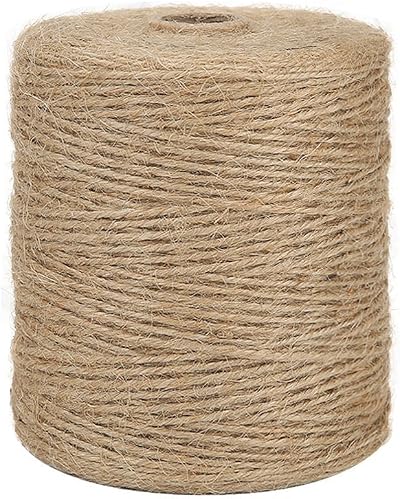 Tenn Well 300M Jute Twine String 1.8mm 3 Ply Garden Craft Brown