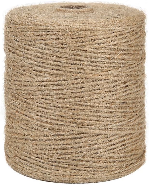 Tenn Well 300M Jute Twine String 1.8mm 3 Ply Garden Craft Brown