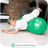 BABYGO Sensory Exercise Ball Peanut Ball Green for Kids Autism Therapy view 5