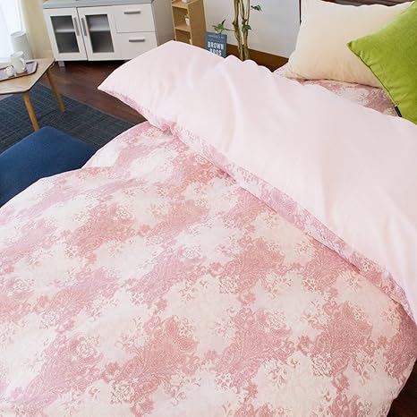 Amazon 汗をかいてもサラサラ 夏の肌布団カバー 肌掛け布団カバー シングル おしゃれ Lien リアン ピンク 綿100 ガーゼ 140 190cm 肌掛け布団カバー単品 掛けふとんカバー オンライン通販