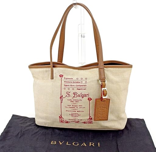Amazon ブルガリ Bvlgari トートバッグ ハンドバッグ ショルダーバッグ メンズ可 コンツィオーネ 中古 T41 ハンドバッグ