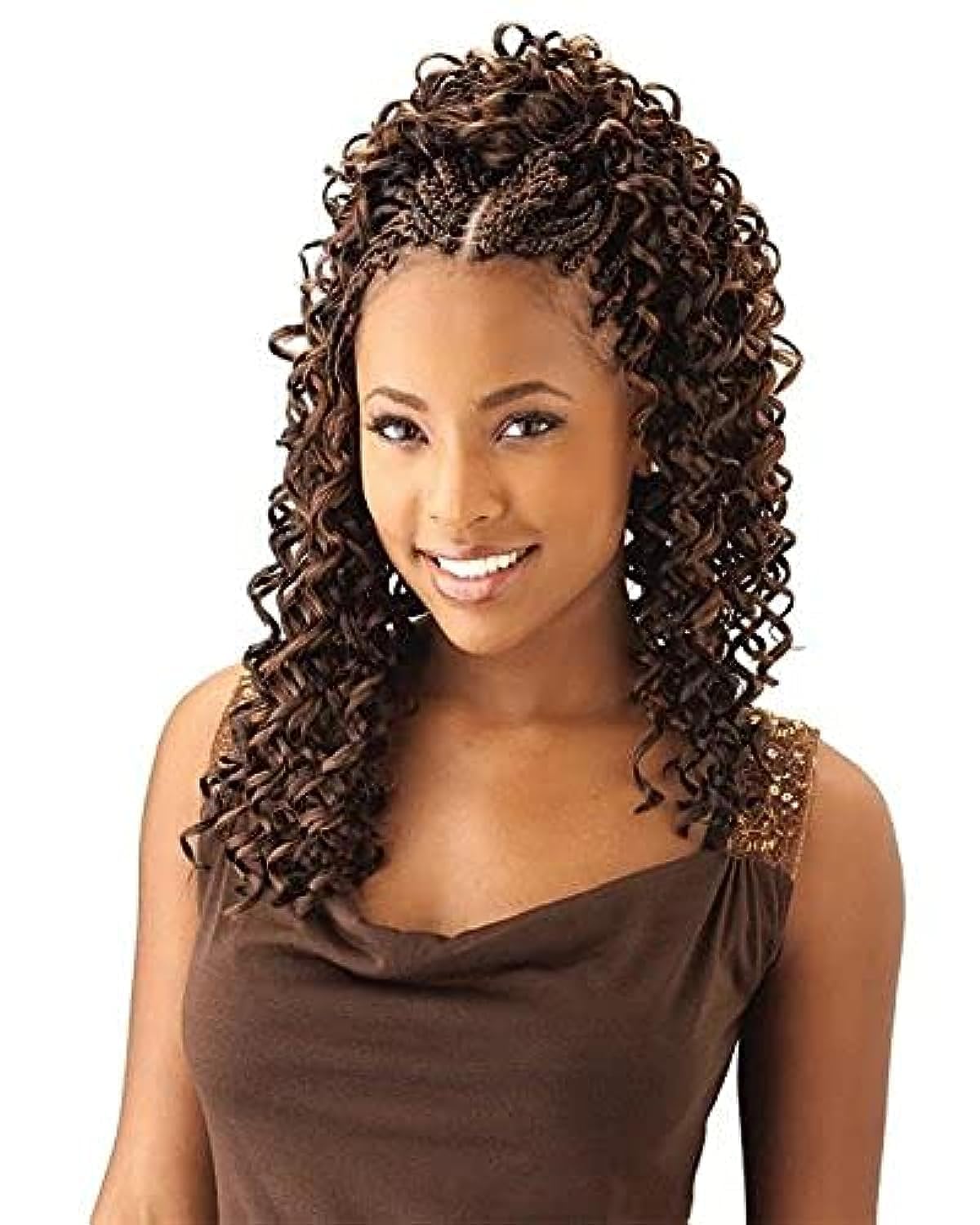 Synthetic Hair Braids FreeTress GoGo Curl (1B- Off BIk) — image 1