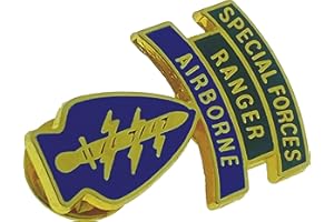DEURA SPECIAL FORCES RANGER AIRBORNE Military Veteran US ARMY Hat Pin