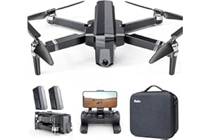 Ruko F11PRO Drones with Camera for Adults 4K UHD Camera 60 Mins Flight Time with GPS Auto Return Home Brushless Motor, Compliance with FAA Remote ID, Black (with Carrying Case)