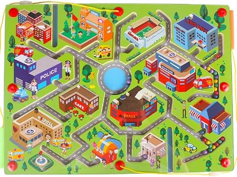 magnetic maze puzzle