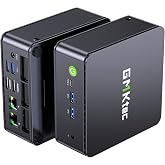GMKtec G11 Mini PC Ryzen Embedded R2514 16GB DDR4 RAM 256GB PCIe M.2 SSD | Turbo 3.7GHz, Desktop Mini Computer for Office Home Business, Triple 4K Display, Dual 2.5GbE LAN, WIFI 6E, BT5.2, USB-C, HDMI