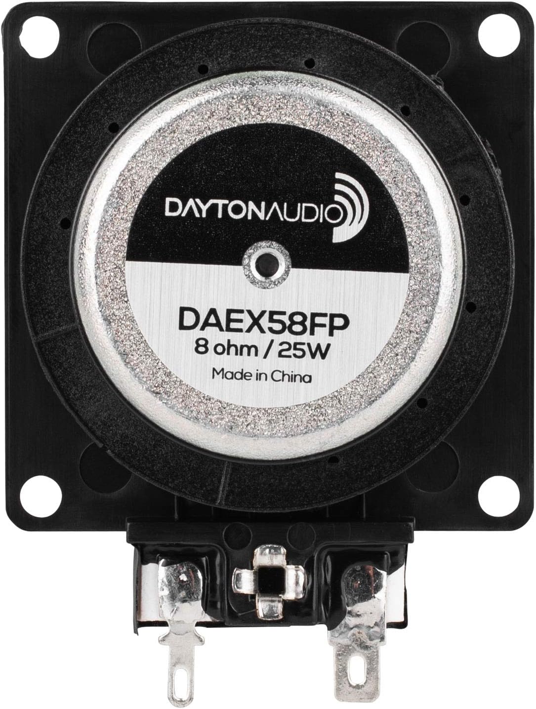 Dayton Audio DAEX58FP Flat Pack 58mm Exciter 25W 8 Ohm, Black
