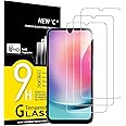 NEW'C 3 Pack Designed for Samsung Galaxy A24 4G Screen Protector Tempered Glass, Bubble Free, Ultra Resistant