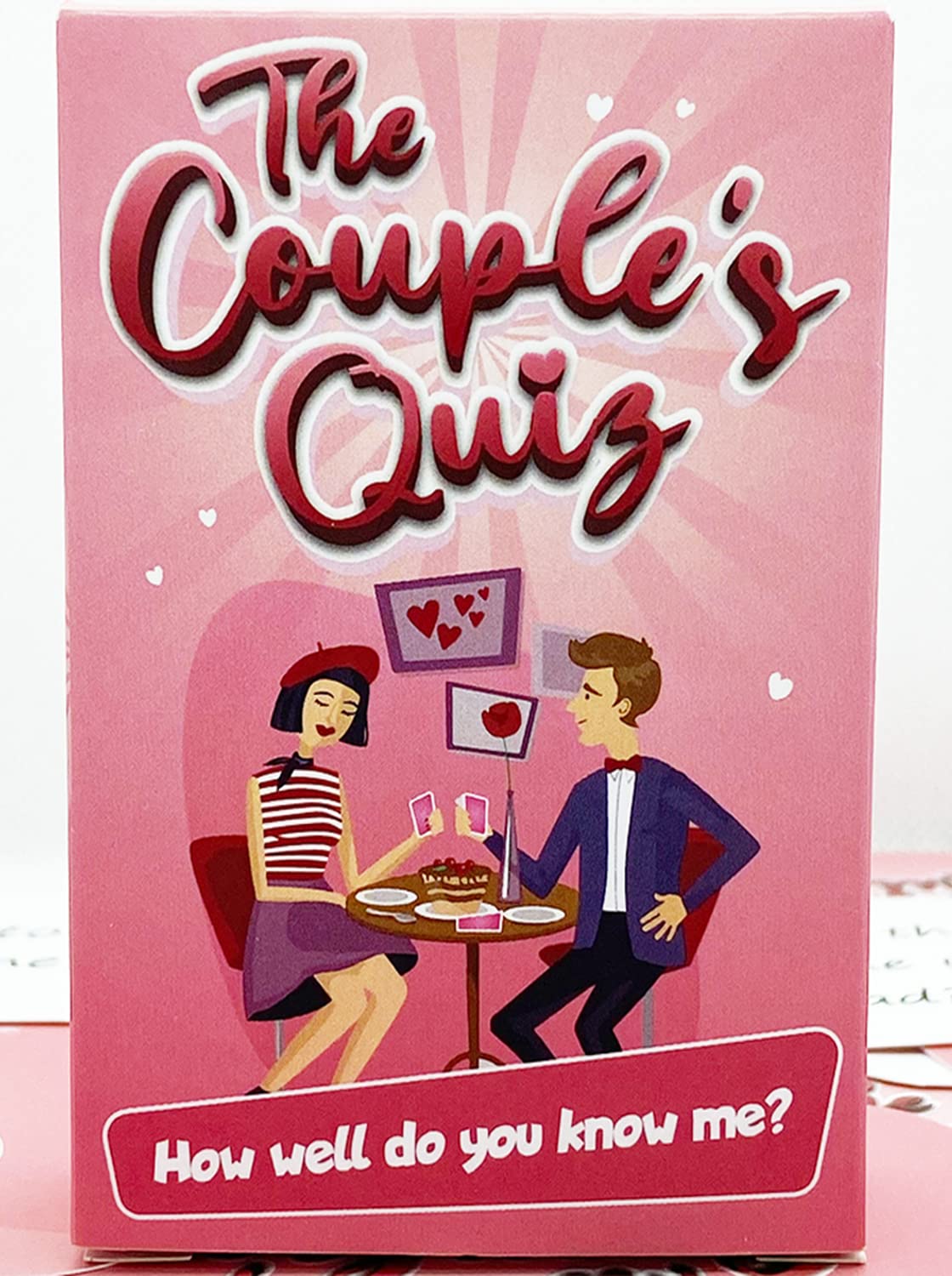 cardly Romantic Fun Couples Quiz Game, Conversation Starters for Great Relationships, Intimacy Deck, Couples Date Gift (Classic Edition) — image 1