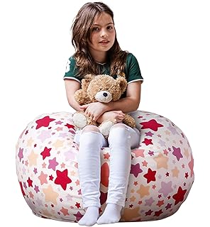 bean bag chair you fill with stuffed animals
