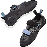 ziitop Climbing Shoes Mens Rock Climbing Shoes with Dual Hook-and-Loop