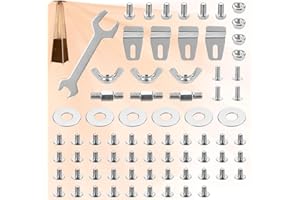 GYPNS Heater Hardware for Pyramid Propane Patio Heater Reflector Shield,Outdoor Heater Replacement Bolt & Nut Set Compatible with Round Umbrella Shape Stand up Pyramid Heaters,Heater fixing Bracke Parts