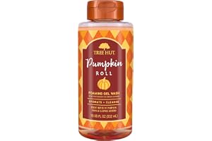 Tree Hut Pumpkin Roll Fall Scented Body Wash, 18 Fl Oz | Nourishing & Moisturizing Shower Gel w/ Shea Butter & Essential Oils