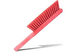 SPARTA Handheld Soft Counter Brush 8 Inch Bristle Span, Multi-Use Dust Brush with 5 Inch Handle for Tables, Countertops, and 
