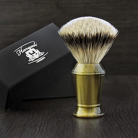Silver Tip Badger Hair Shaving Brush Amazon Co Uk Health
