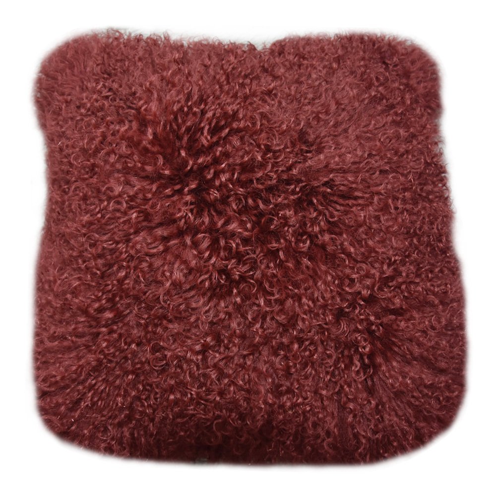 Galleon Lichao Mongolian Lamb Fur Pillow Cover Luxurious Sheep
