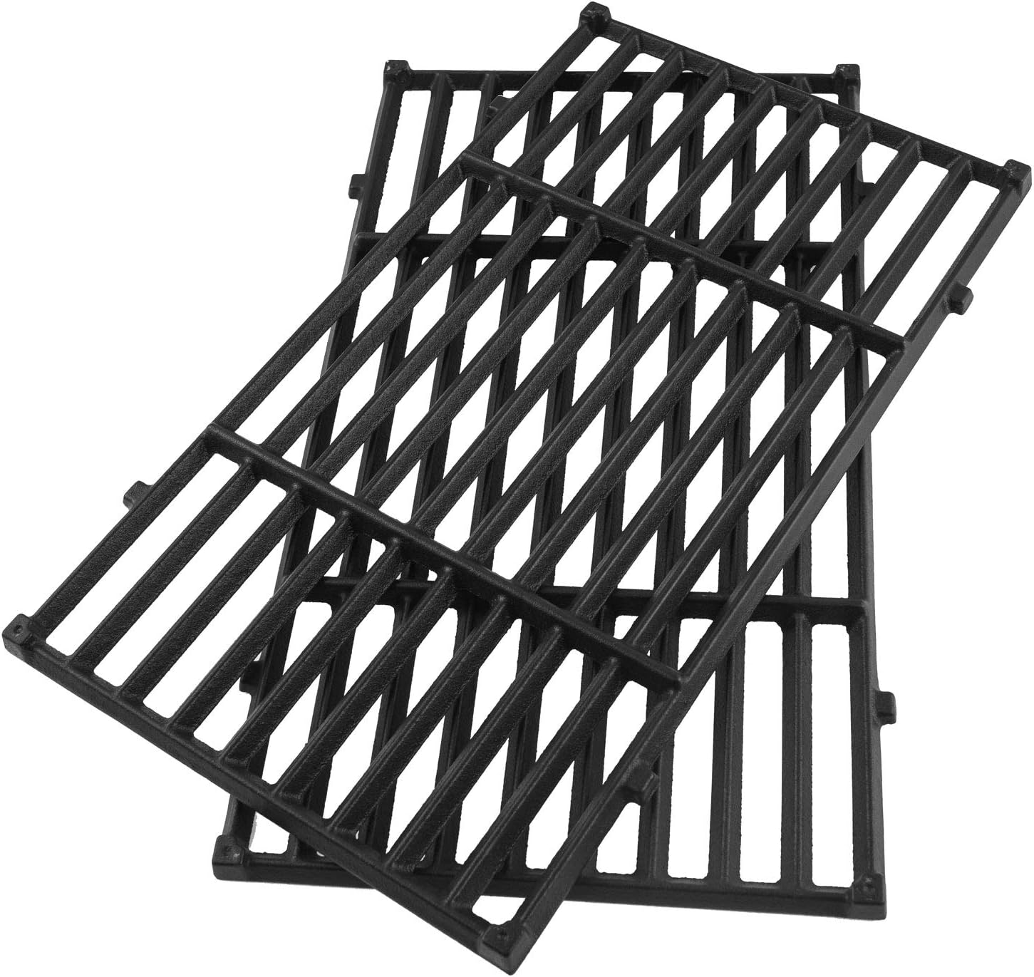 WELL GRILL 44.5cm 7637 Cast Iron BBQ Grill Grates for Weber Spirit I & II 200 Serie