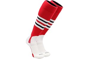 TCK Baseball Stirrup Socks with Stripes