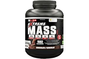 Sunshine Biopharma’s Extreme Mass Gainer, 12 Servings (375g), 1582 Cal & 60g Protein, Bulk High-Calorie Serving for Muscle Bu