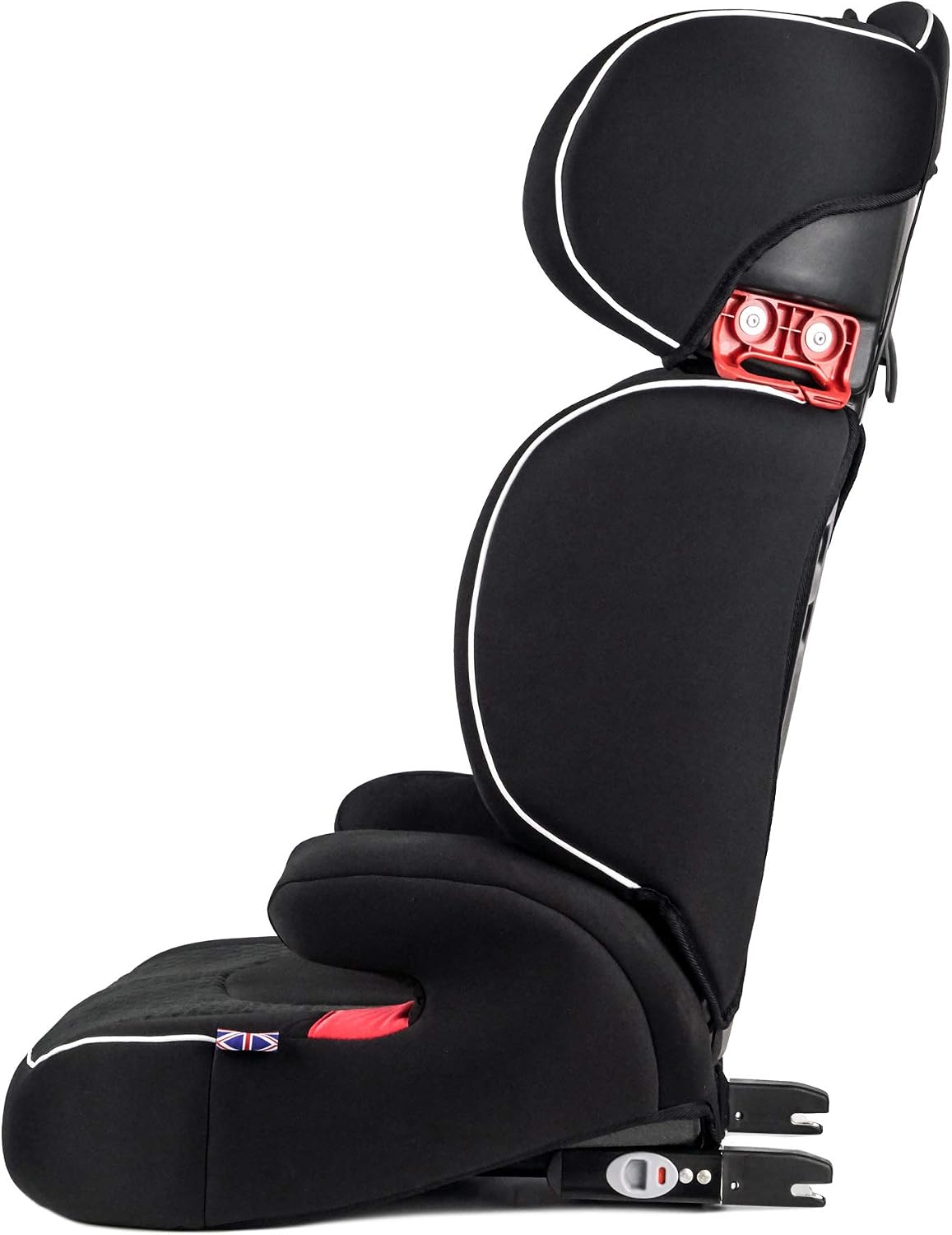 Cozy N Safe Augusta EZFix High Back Booster Car Seat Group 2/3 15-36kg, ISOFix & Seat Belt, Adjustable Headrest - Image 4
