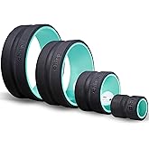 Chirp Wheel Foam Roller – Targeted Back & Neck Relief, Lumbar Spine Stretcher, Spinal Decompression Back Stretcher, Massage Roller with Density Foam for Physical Therapy, Supports 500lbs, 4-Pack Mint