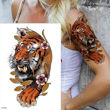 Handaxian 3pcs Tatouage Et Art Corporel Tatouage Couleur Eau