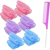 ZMD 36PCS Self Grip Small Hair Curlers Heatless Roller Hair Curlers Pro Salon Hairdressing Curler DIY Curly Hairstyle Hair Ro