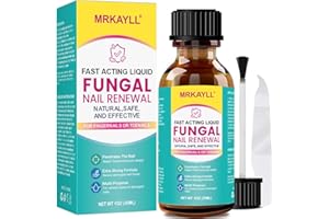 MRKAYLL 1Pcs 30Ml Toenail Fungus Treatment,Toenail Fungus Treatment Extra Strength,Nail Fungus Treatment Extra Strength for Athletes Foot, Thick, Broken, Discolored & Damaged Nail - Safely and Gently.