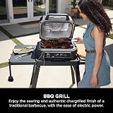 Ninja Woodfire Pro XL Electric BBQ Grill & Smoker 4 in 1 Grey/Black view 5