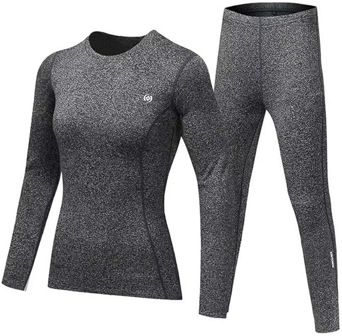 Amazon Tenflow 防寒着 インナーウェア 裏起毛 ヒートテック メンズインナー 上下 レディースインナー 肌着 スポーツウェア ストレッチ 2点セット 防寒保温 運動用 普通用 あったか インナーシャツ 通販