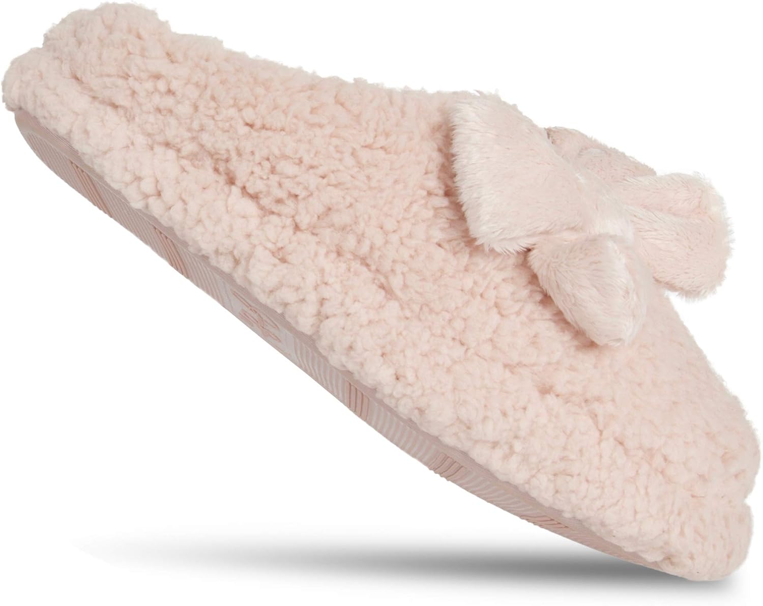  | Jessica Simpson Women's Plush Marshmallow Slide on House Slipper Clog with Memory Foam | Slippers