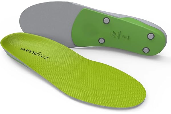 Superfeet All-Purpose Support High Arch Insoles (Green)