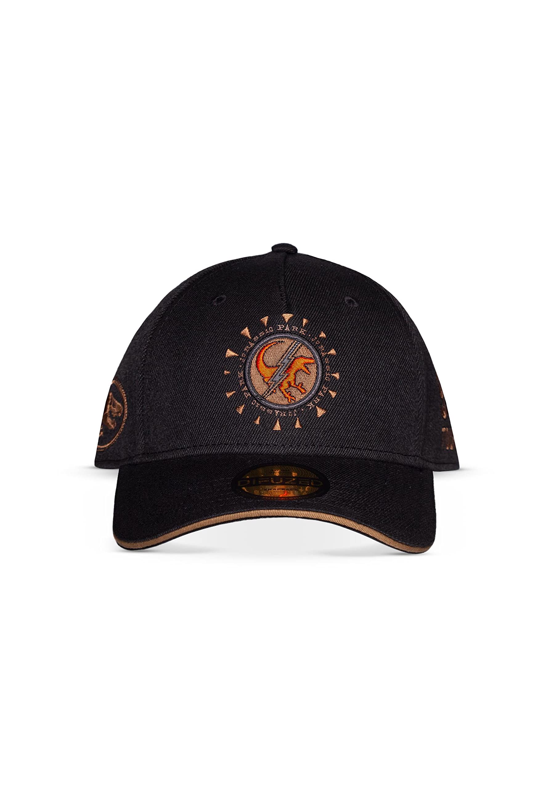 Difuzed Unisex Universal - Jurassic Park Men's Adjustable Cap, multicolour, One Size UK