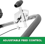 The Handy Broadcast Spreader 36kg Hopper Adjustable Control Pneumatic Tyres view 2