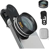 90mm Macro Lens for Smartphone, Professional Macro Lens Kit with Universal Lens Clip, Aluminum Phone Camera Lens Attachment for iPhone 17/16/15/12/11 Samsung &amp; Android Phone