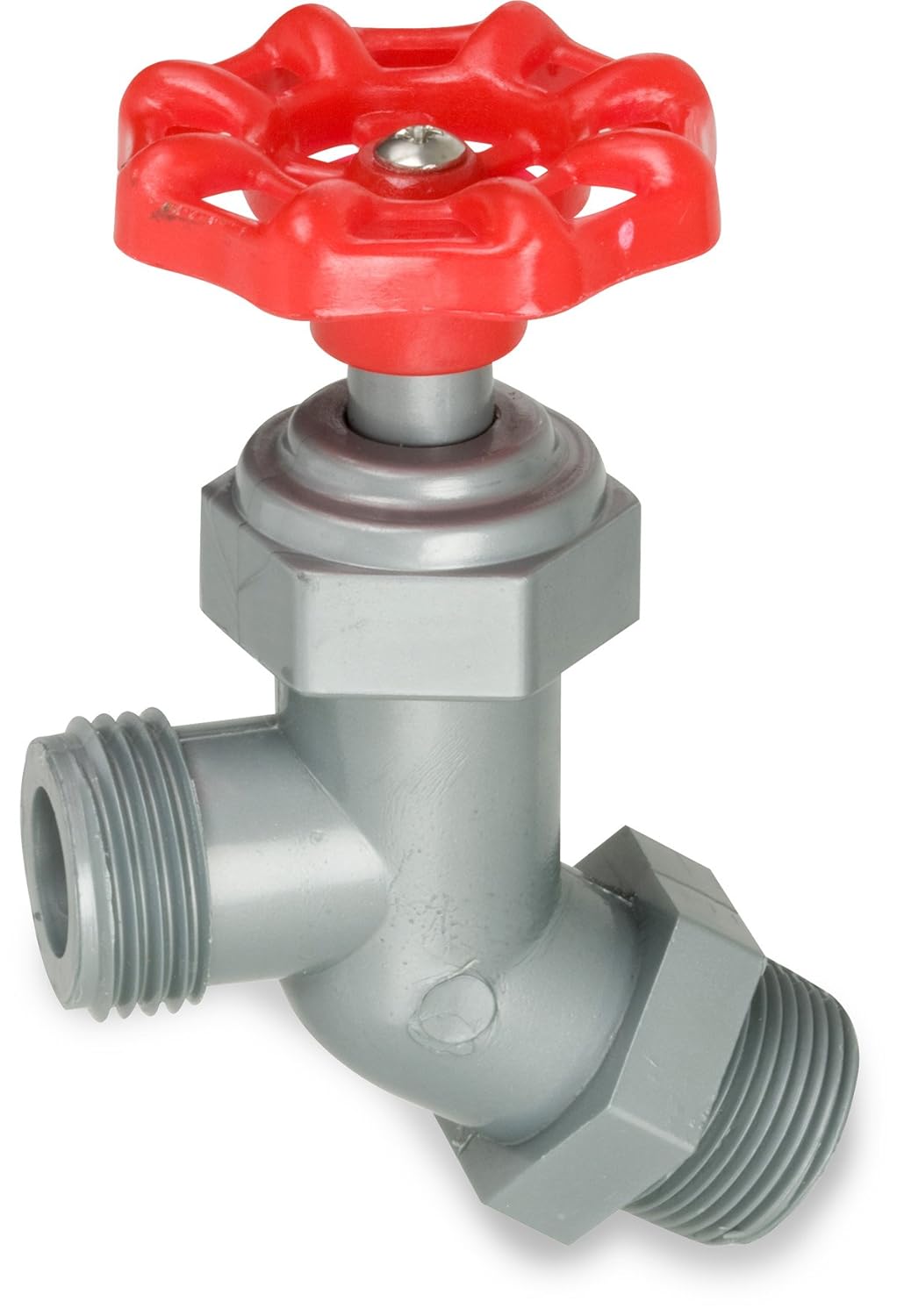 SmithCooper International 7161 Series Celcon No Kink Hose Bibb, Elbow, Handwheel, 3/4" NPT Male