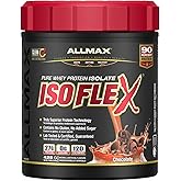 ALLMAX Nutrition - ISOFLEX - 100% Ultra-Pure Whey Protein Isolate - Chocolate - 1 Pound