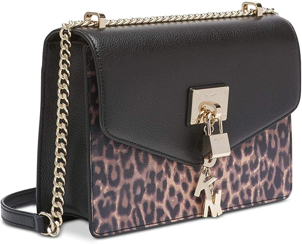 DKNY Elissa Large Leopard Shoulder Bag Amazon.co.uk Shoes & Bags
