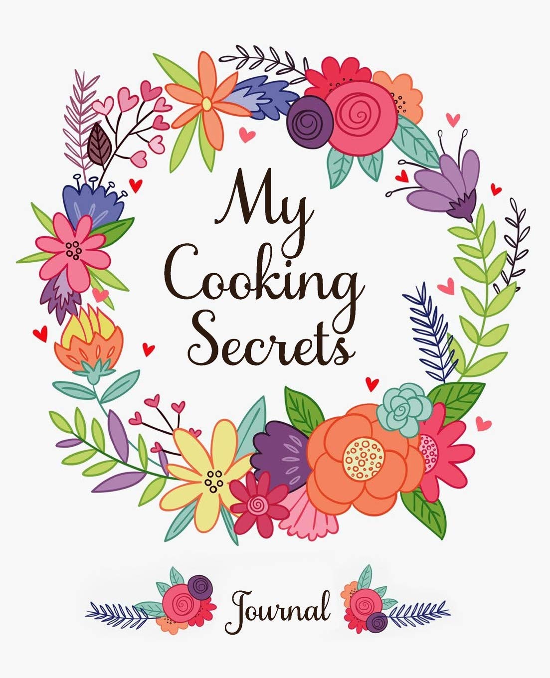My Cooking Secrets Journal 100 Empty Cookbook For Recipes To Collect The Favorite Recipes You Love In Your Own Custom Cookbook The Recipe Organizer Book Empty Cookbook For Recipes Ryan Ellie And Amazon Com Mx