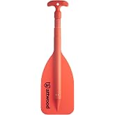 Attwood Emergency Telescoping Paddle for Boating, Orange