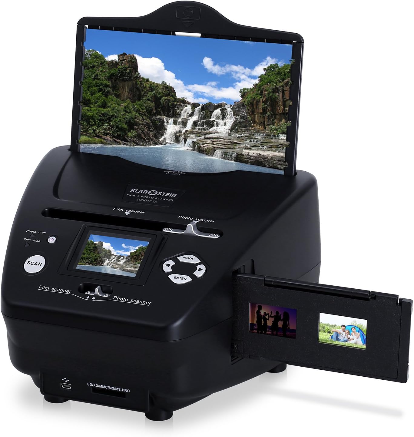 Comboscanner pour photos, diapos klarstein SD x d 5,1MP Amazon.fr Informatique
