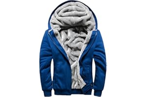 JiangWu Womens Fashion Fleece Sherpa Lined Hooded Coat Winter Thicken Warm Jacket