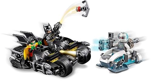 LEGO DC Batman Freeze Batcycle Battle 76118 Building Kit (200
