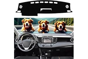 IIKSDII Dashboard Cover Mat for Toyota Rav4 2018 2017 2016 2015 2014 2013 Accessories Dash Cover Dash Mat Sunshade Glare UV Rays Protector