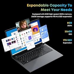 CHUWI HeroBook Plus Laptop 15.6'', 8GB RAM, 256GB