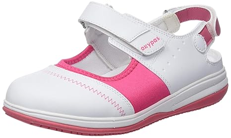 Oxypas Medilogic Melissa Rutschhemmende, antistatische Stillschuhe, Weiß (fux), 40 EU (6.5 UK)