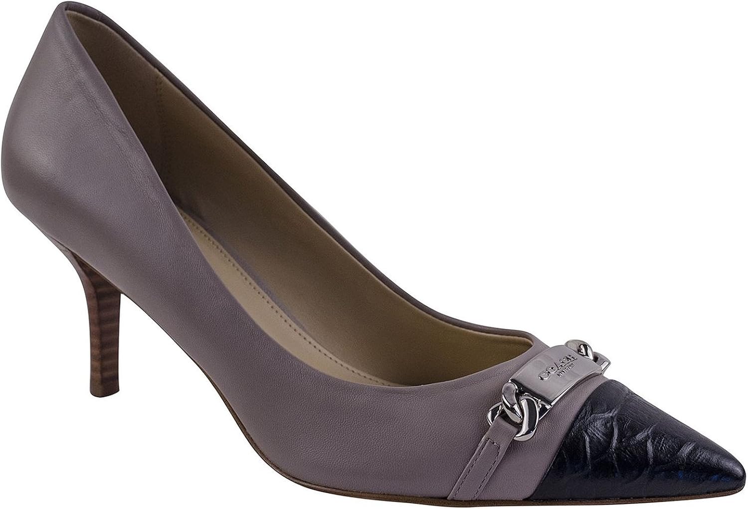 coach bowery pointed toe pumps