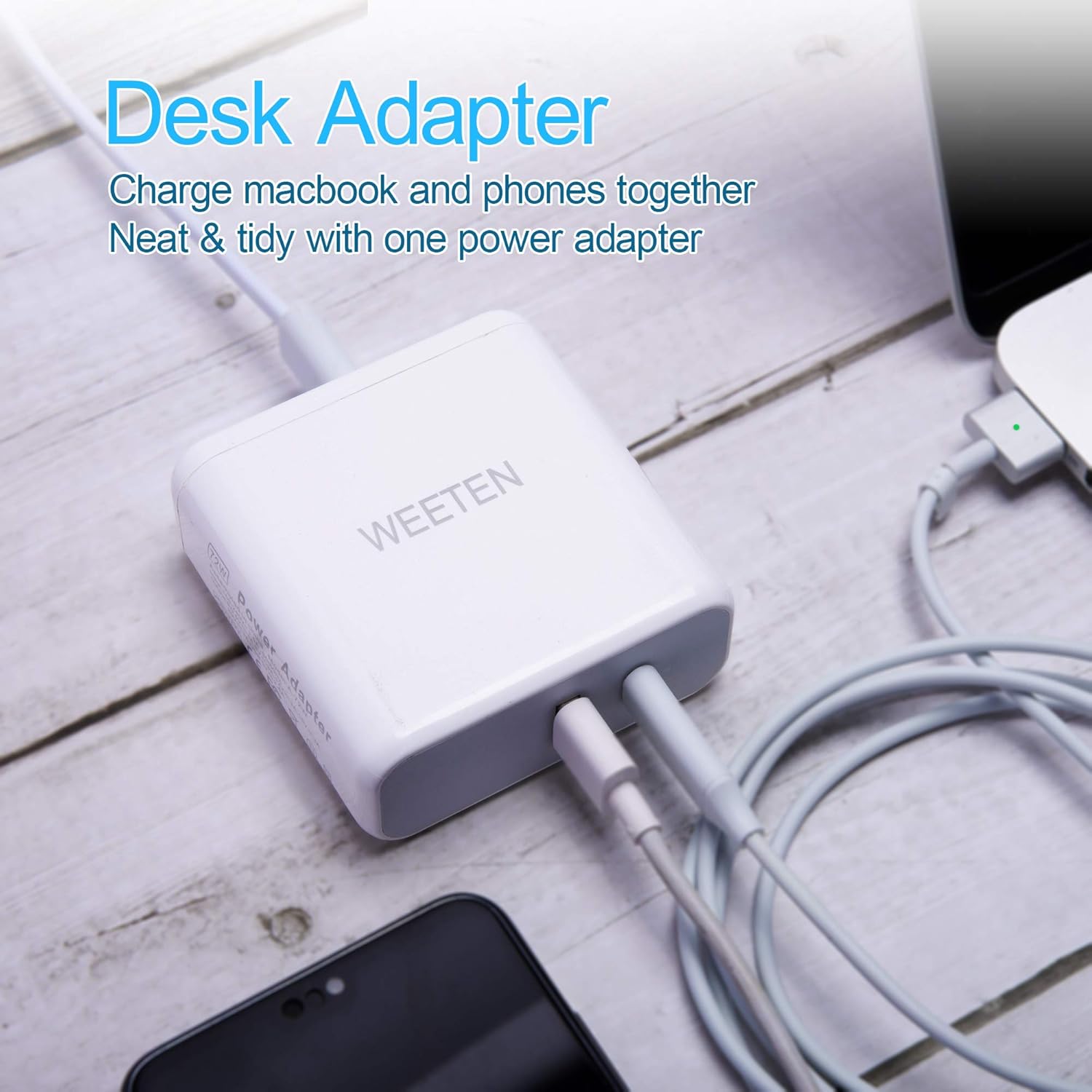 Amazon Com Weeten 60w Power Adapter Compatible With Macbook Pro 13 T Tip Style Mental Connector Charger Work With Macbook Pro Retina 13 Inch And Macbook Air 11 13 Inch 12 15 Computers Accessories