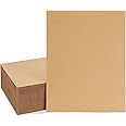 50-Pack Large Corrugated Cardboard Sheets for Mailers, 11x14 Flat Packaging Inserts Pads, Shipping, Packing, Mailing, Dividers, Crafts, DIY Art Projects Supplies (2mm Thick)